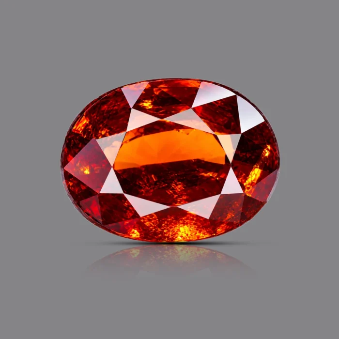 Natural Hessonite Garnet (Gomed) – 6.80 carat