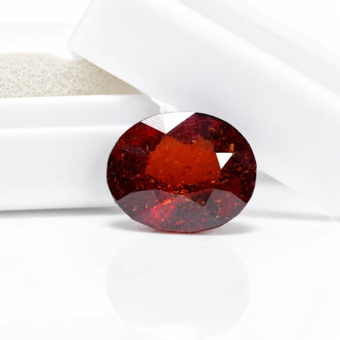 Natural Hessonite Garnet (Gomed) – 8.05 carat
