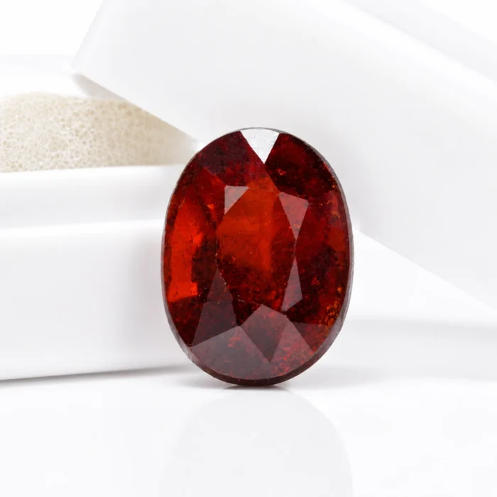 Natural Hessonite Garnet (Gomed) – 7.45 carat