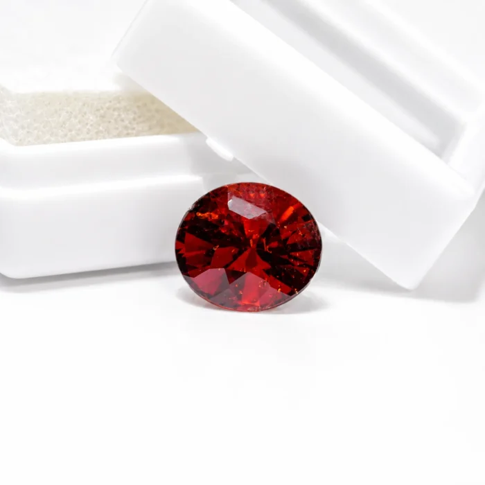 Natural Hessonite Garnet (Gomed) – 6.00 carat