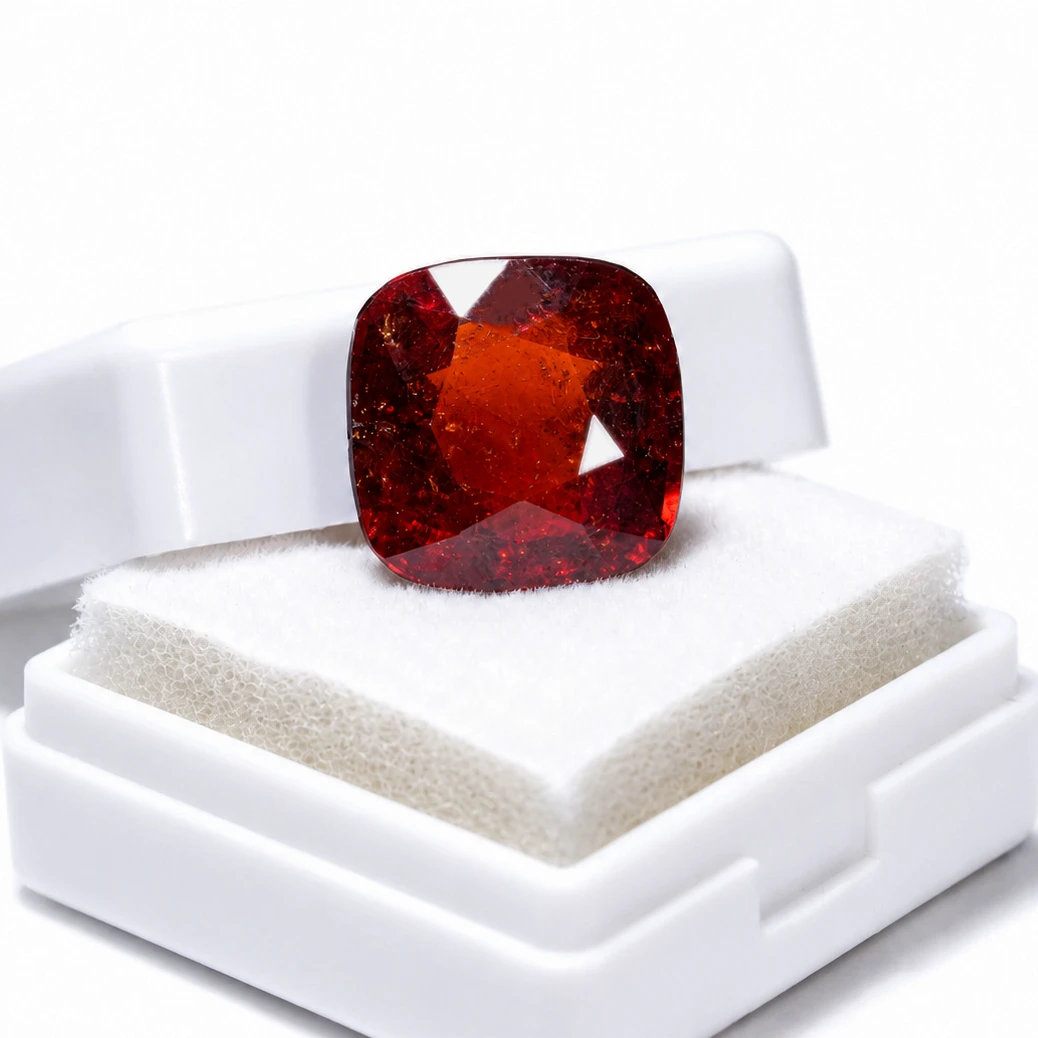 Hessonite Garnet Gemstone 10.30 Ct Primary