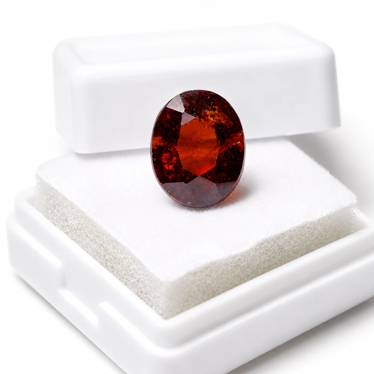 Natural Hessonite Garnet (Gomed)- 7.25 carat - Image 3