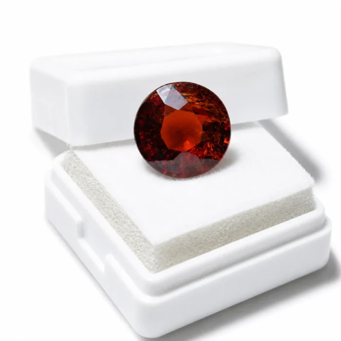 Natural Hessonite Garnet (Gomed)- 7.70 carat