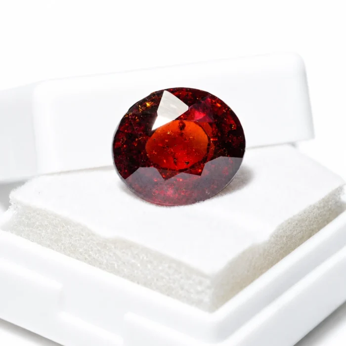 Natural Hessonite Garnet (Gomed)- 9.65 carat