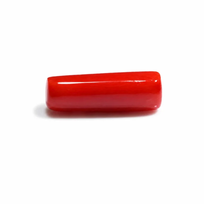 Natural 7.22 Ct Red Coral (Moonga) | GIL Lab Certified
