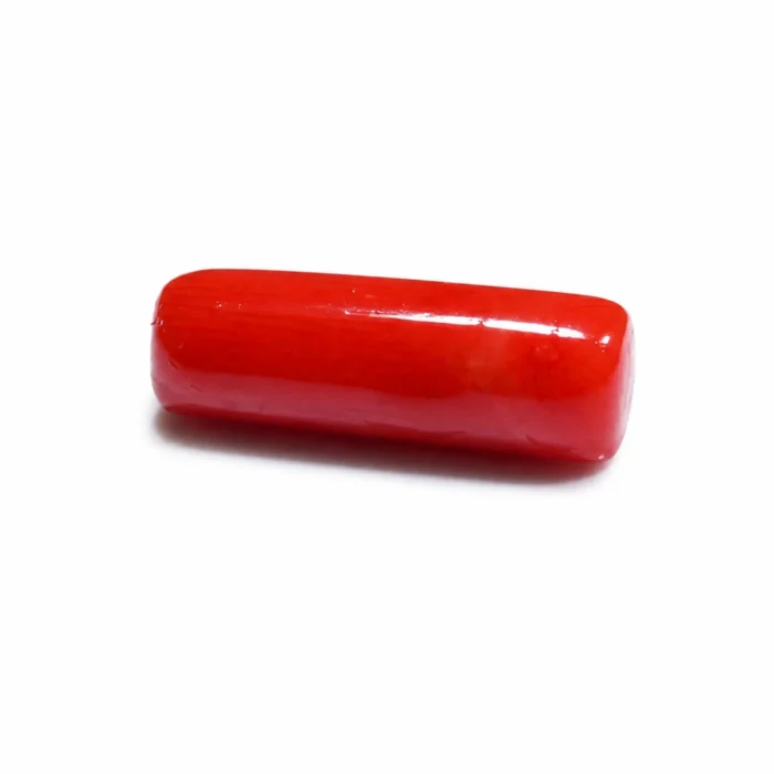 Natural 7.22 Ct Red Coral (Moonga) | GIL Lab Certified