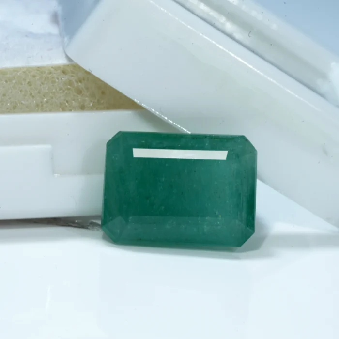 Natural Certified Green Emerald (Panna) – 6.75 Ct (7.35 Ratti)