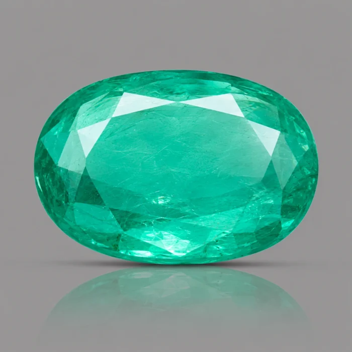 Natural Certified Green Emerald (Panna) – 4.30 Ct (4.68 Ratti)