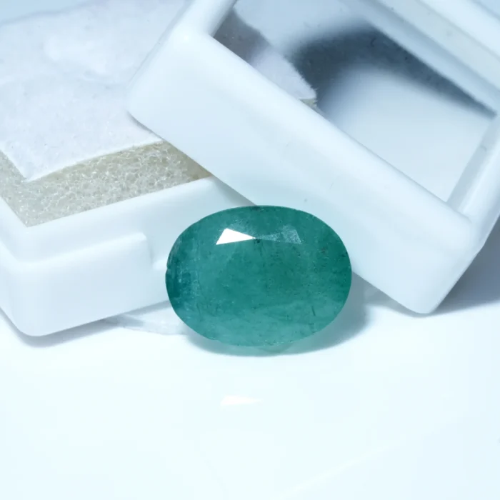 Natural Certified Green Emerald (Panna) – 7.00 Ct (7.63 Ratti)