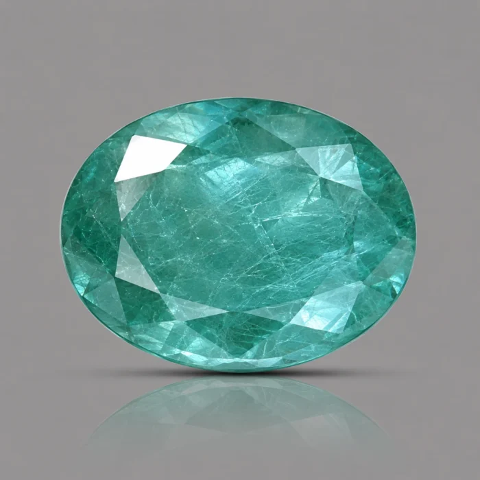 Natural Certified Green Emerald (Panna) – 6.45 Ct (7.03 Ratti)