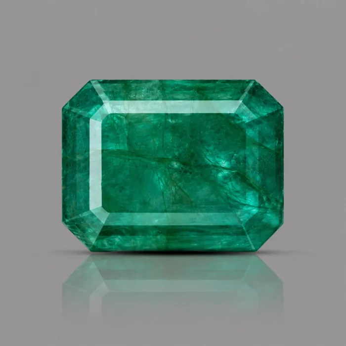 Natural Certified Green Emerald (Panna) – 6.55 Ct (7.13 Ratti)