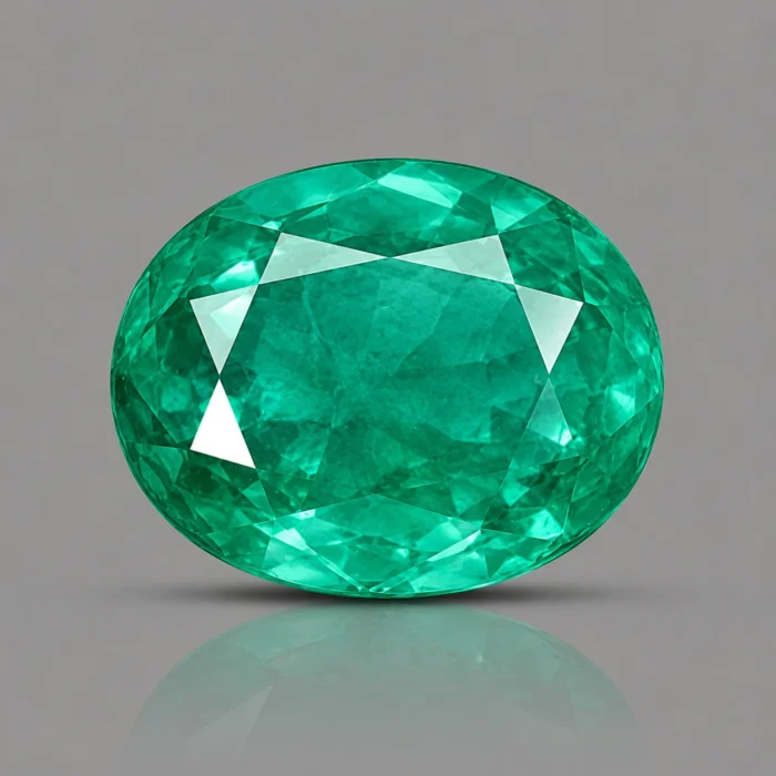 Natural Certified Green Emerald (Panna) – 4.10 Ct (4.46 Ratti)