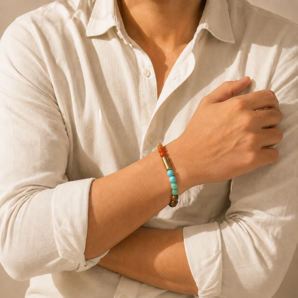 Money Magnet Bracelet Worn on Wrist - Gemsagar