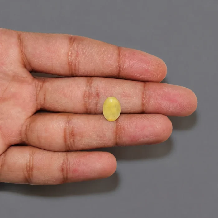 Natural Cat’s Eye (Lehsunia) Gemstone – 4.10 Carat