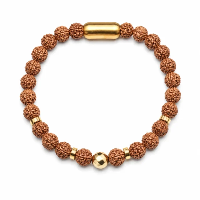 Spiritual Dhan Rudraksha Bracelet for Men & Women | Positive Energy & Divine Blessings