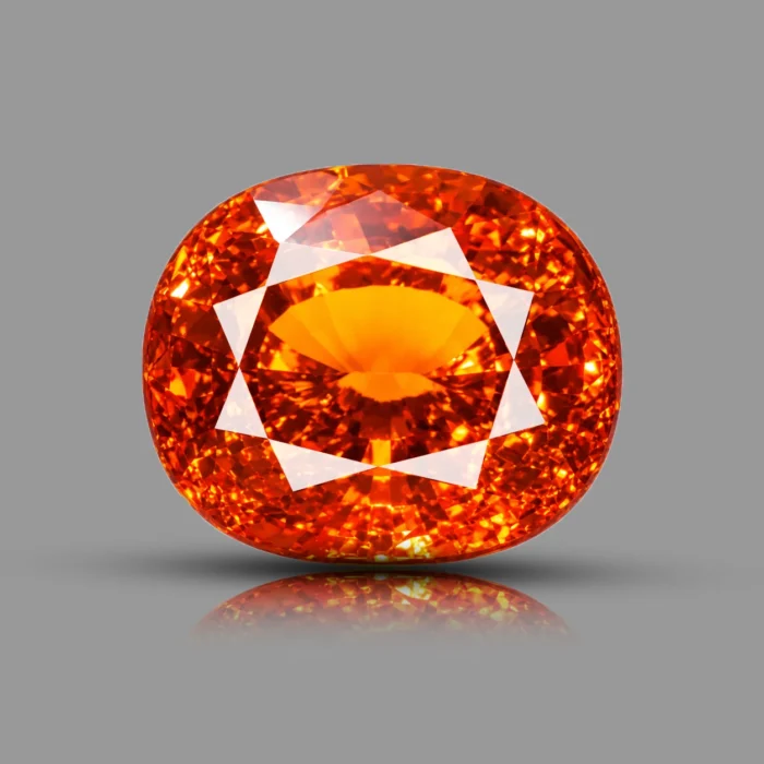 Natural Hessonite Garnet (Gomed) – 9.83 carat
