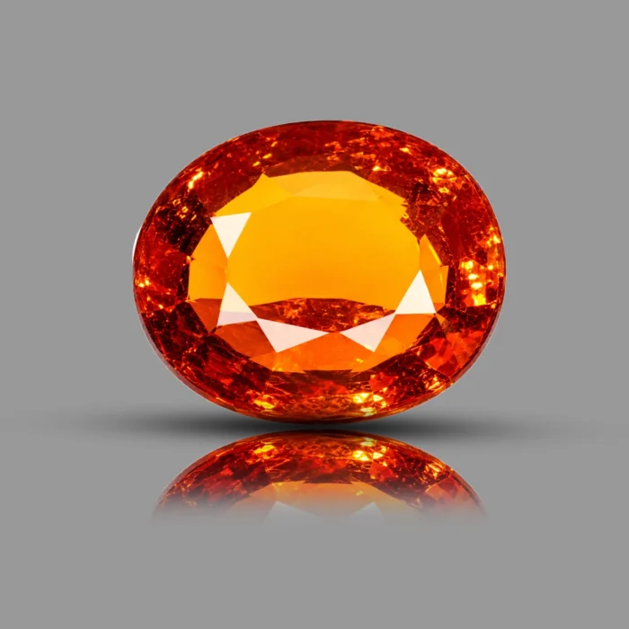 Natural Hessonite Garnet (Gomed) – 6.00 carat