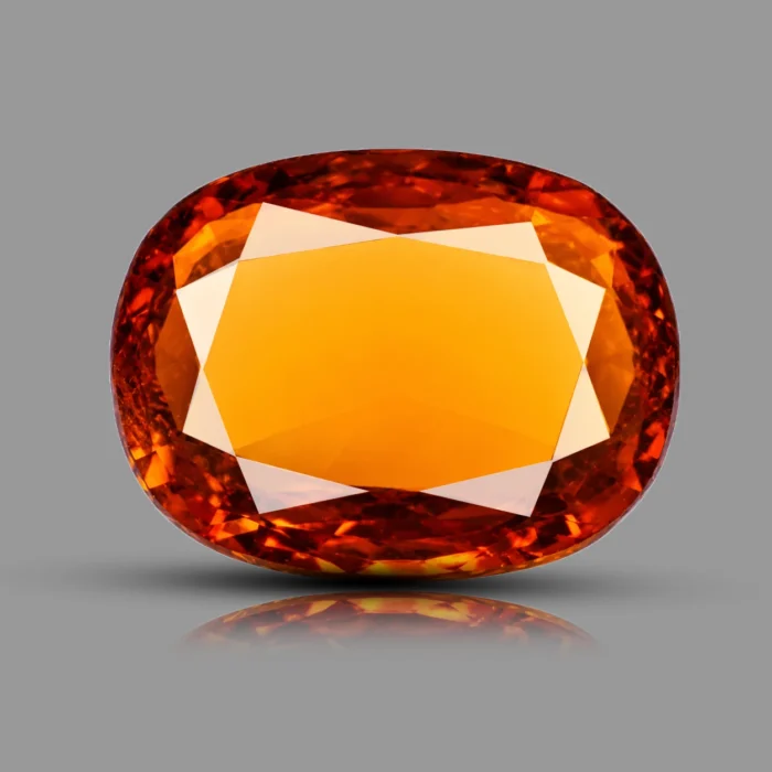 Natural Hessonite Garnet (Gomed) – 7.78 carat
