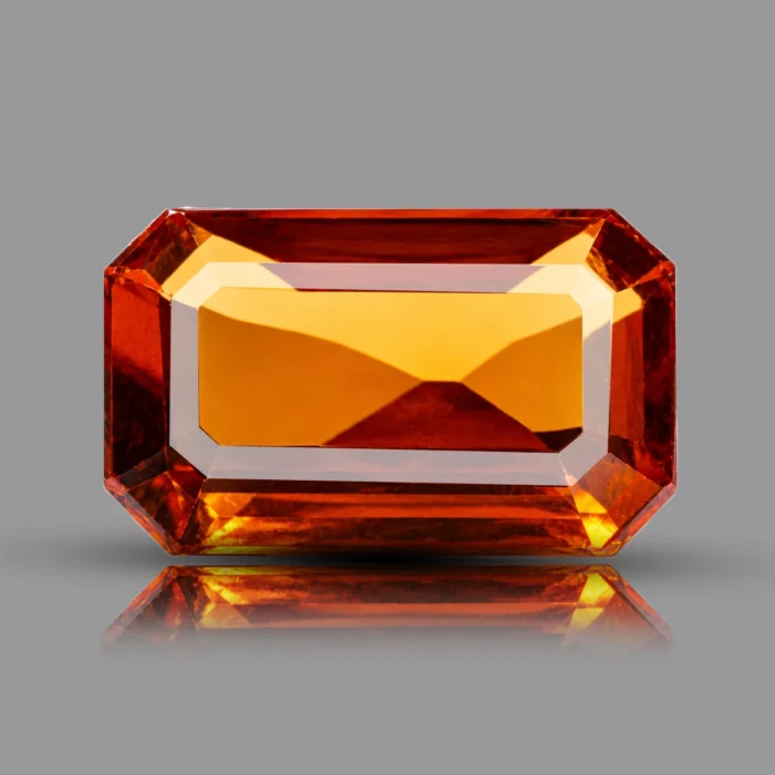 Natural Hessonite Garnet (Gomed) – 6.84 carat
