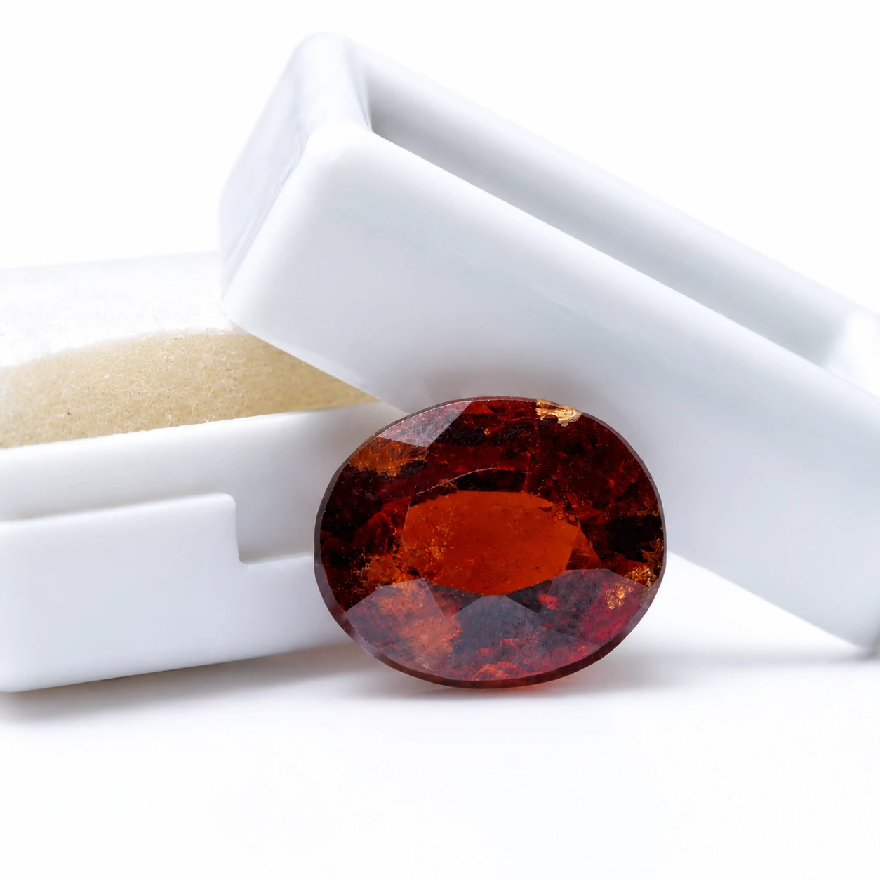 9.70 Carat Natural Hessonite Garnet primary