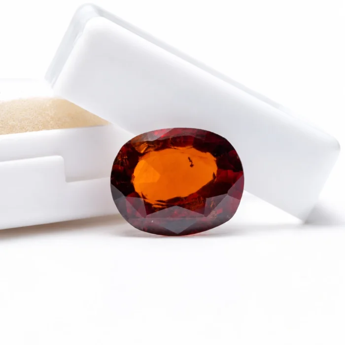 Natural Hessonite Garnet (Gomed) – 8.07 carat