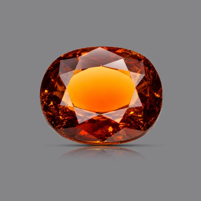 Natural Hessonite Garnet (Gomed) – 10.18 carat
