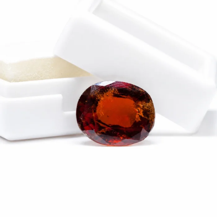 Natural Hessonite Garnet (Gomed) – 10.18 carat
