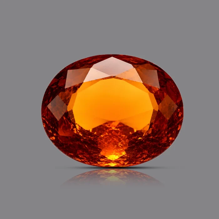 Natural Hessonite Garnet (Gomed) – 7.70 carat