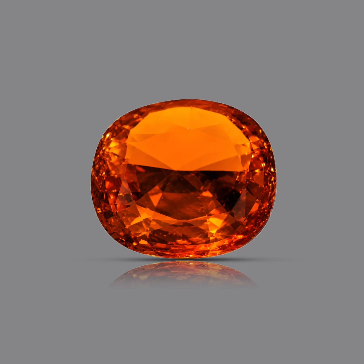6.74 Carat Natural Hessonite Garnet