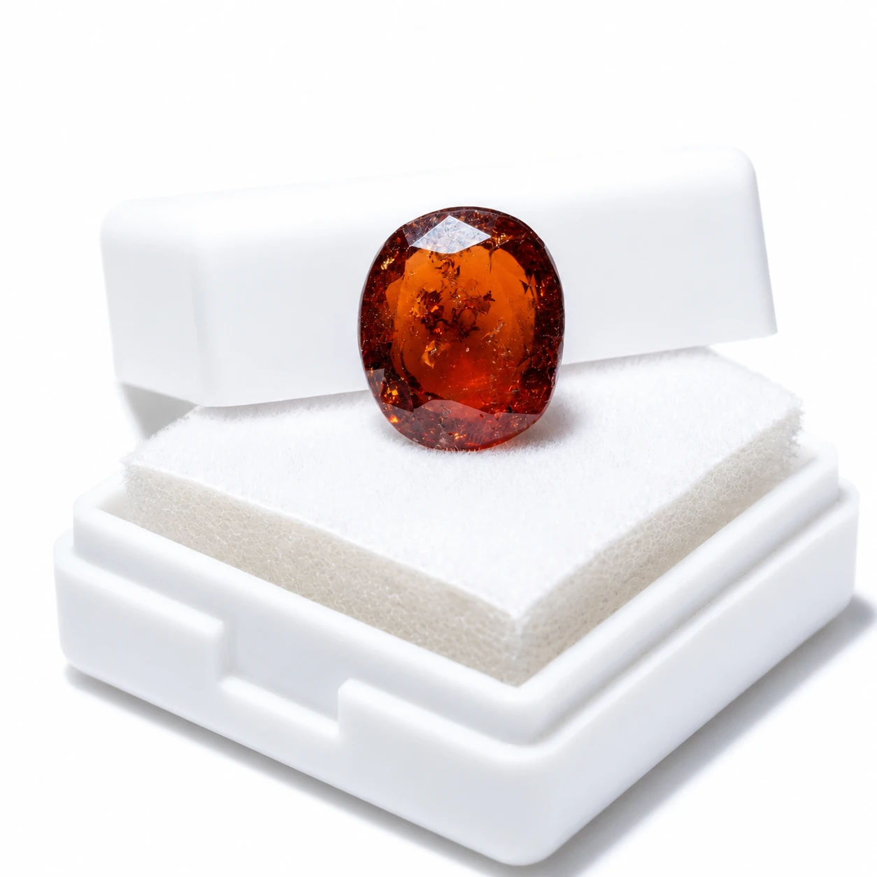 6.74 Carat Natural Hessonite Garnet secondary