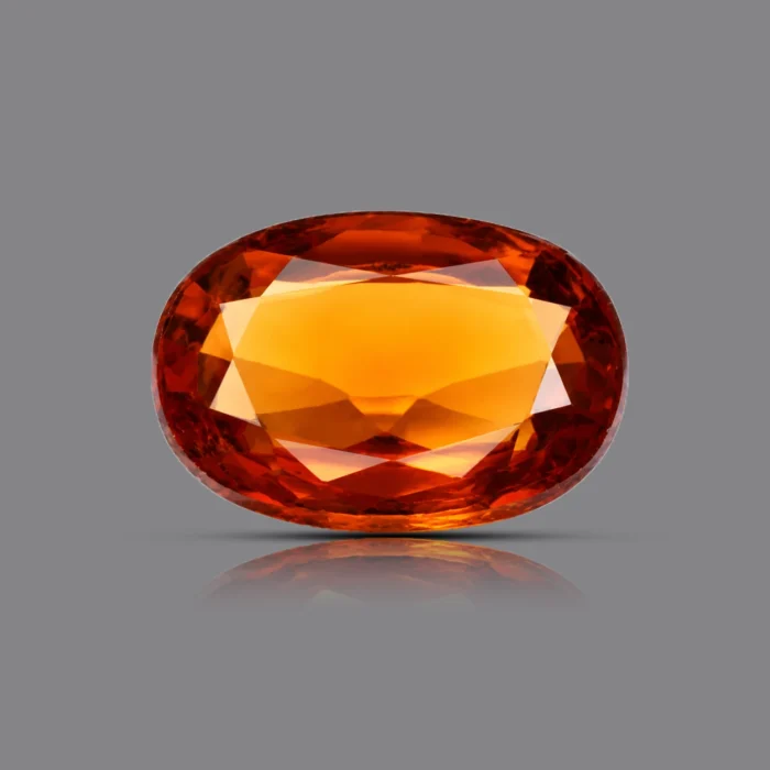 Natural Hessonite Garnet (Gomed) – 6.65 carat