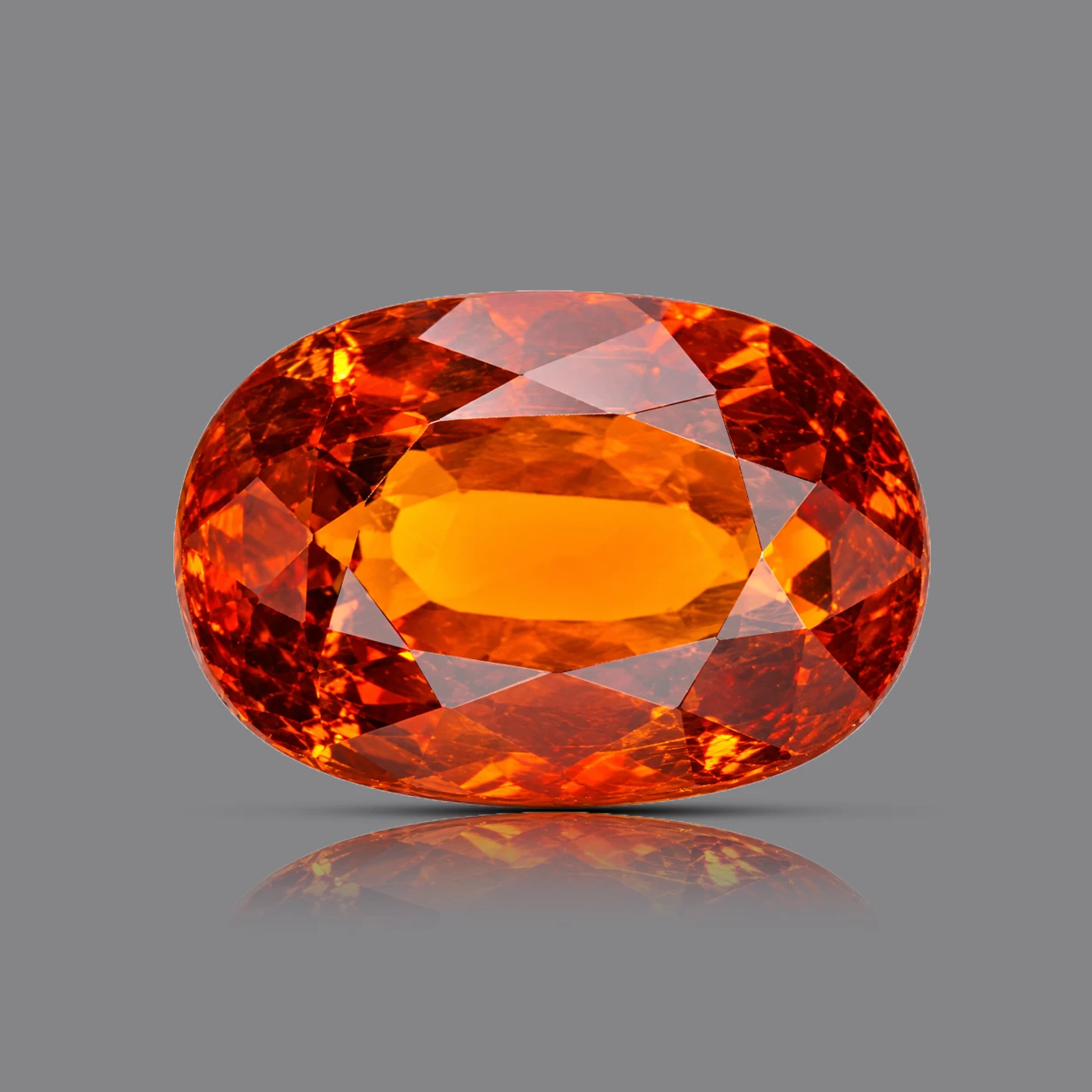 6.39 ct Natural Hessonite Garnet