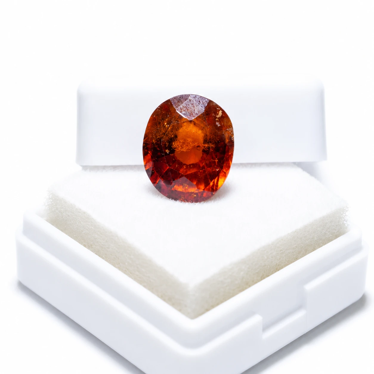 certified Hessonite Garnet 6.41 ct secondary