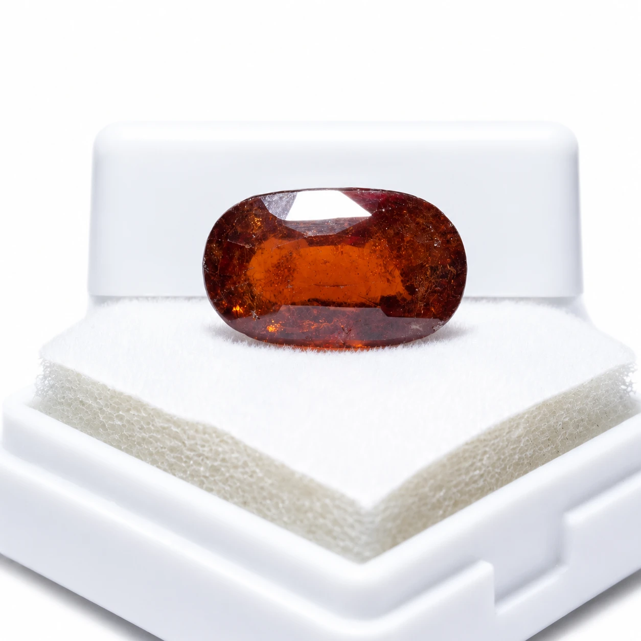7.42 Carat Natural Hessonite Garnet secondary