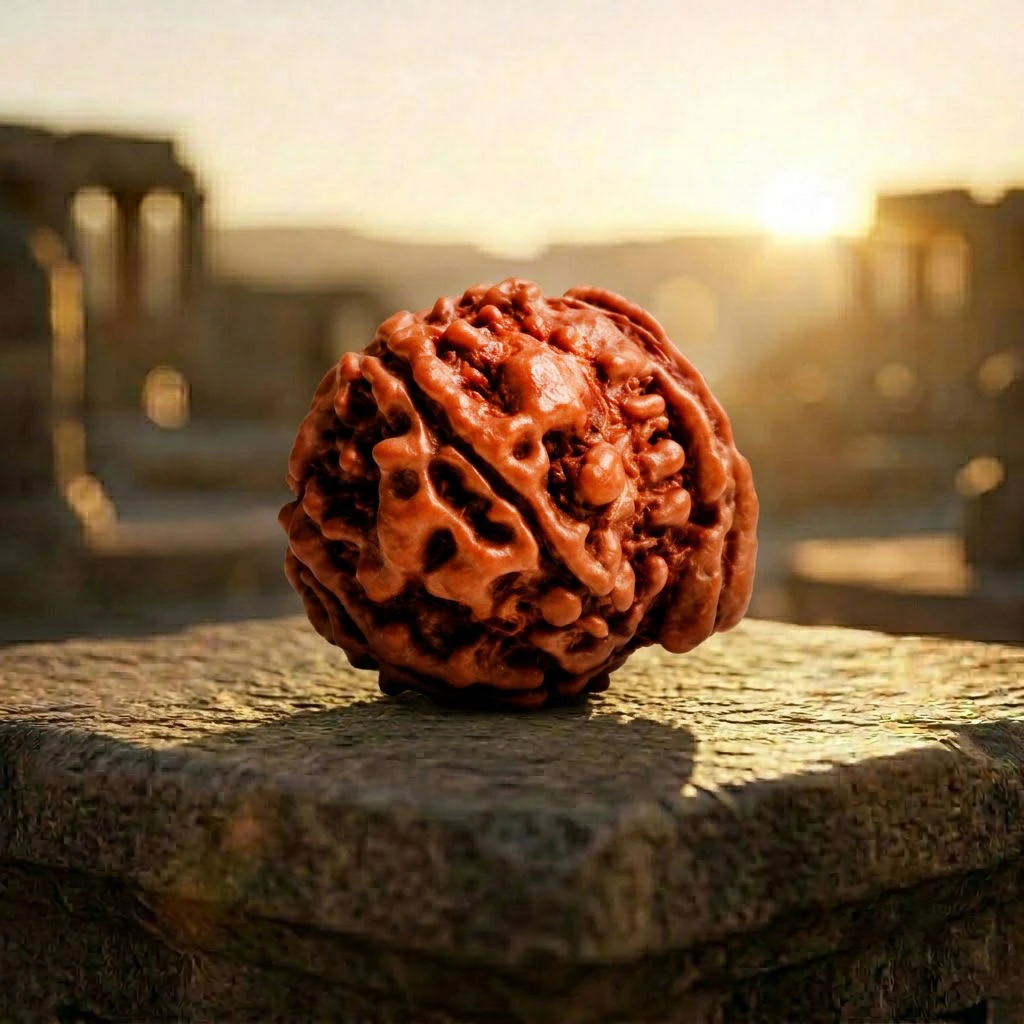 Natural Ganesh Rudraksha background