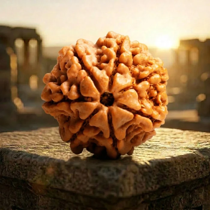 Authentic Nepali 7 Mukhi Rudraksha for Peace & Wellness