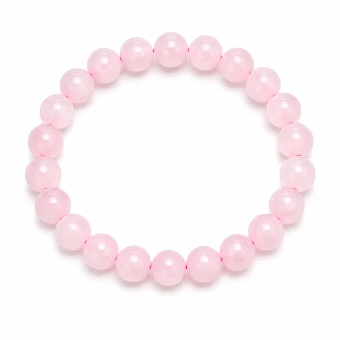 Rose Quartz Bracelet for Love & Relationships | Original & Certified Gemstone