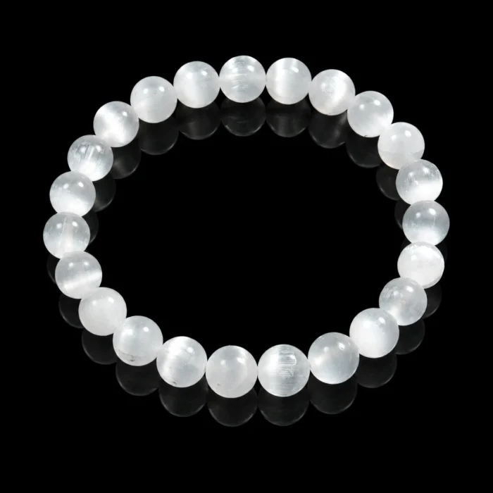 Original Selenite Bracelet for Peace | Lab Certified