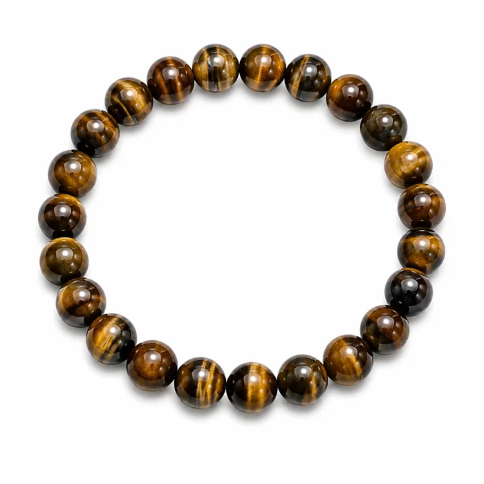 Tiger Eye Bracelet for Protection & Positive Vibes | 100% Natural & Certified