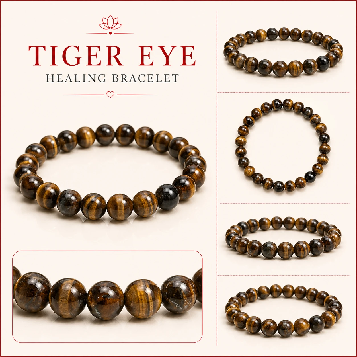 Tiger Eye Bracelet certified original