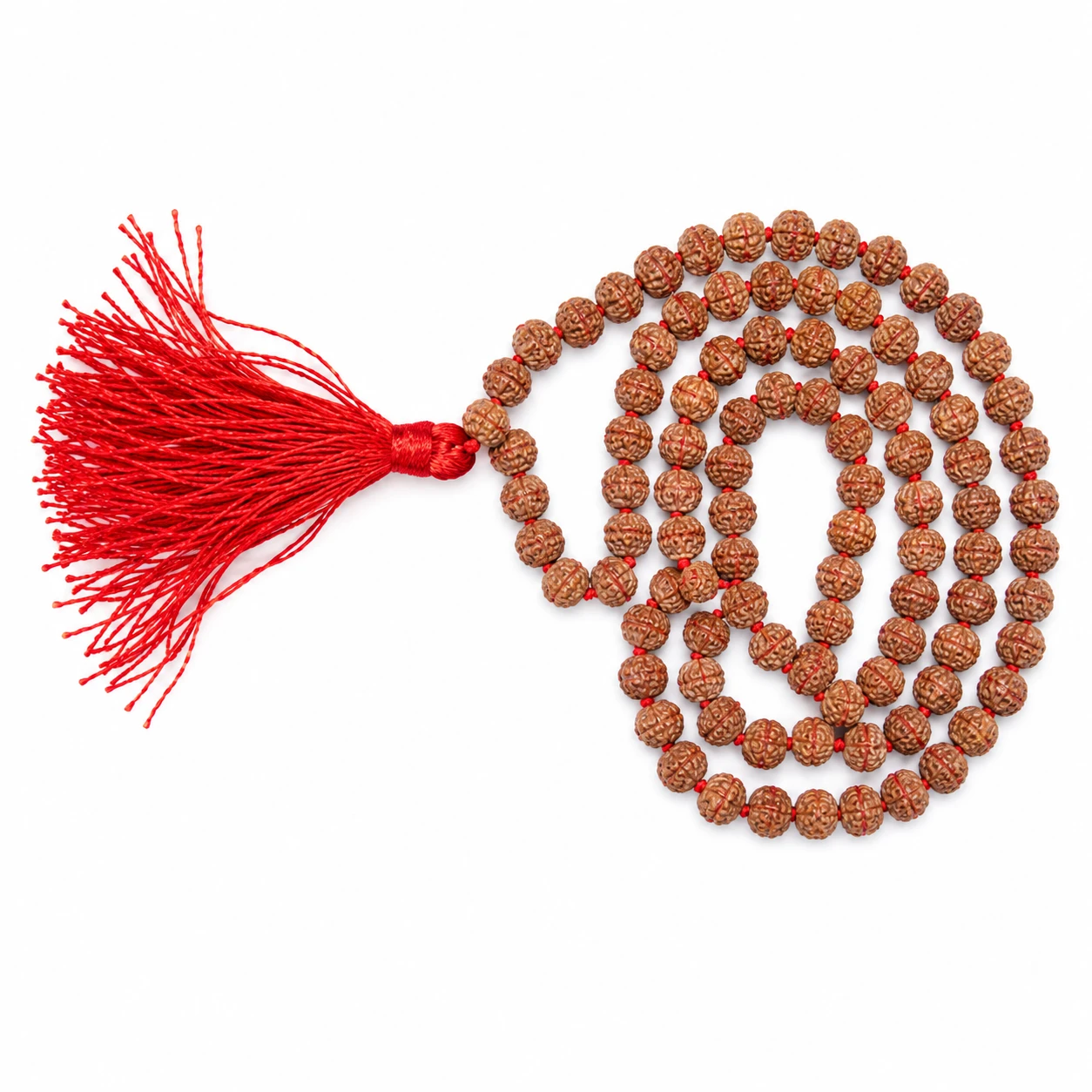 108 Bead Rudraksha Mala - Original Lab Certified