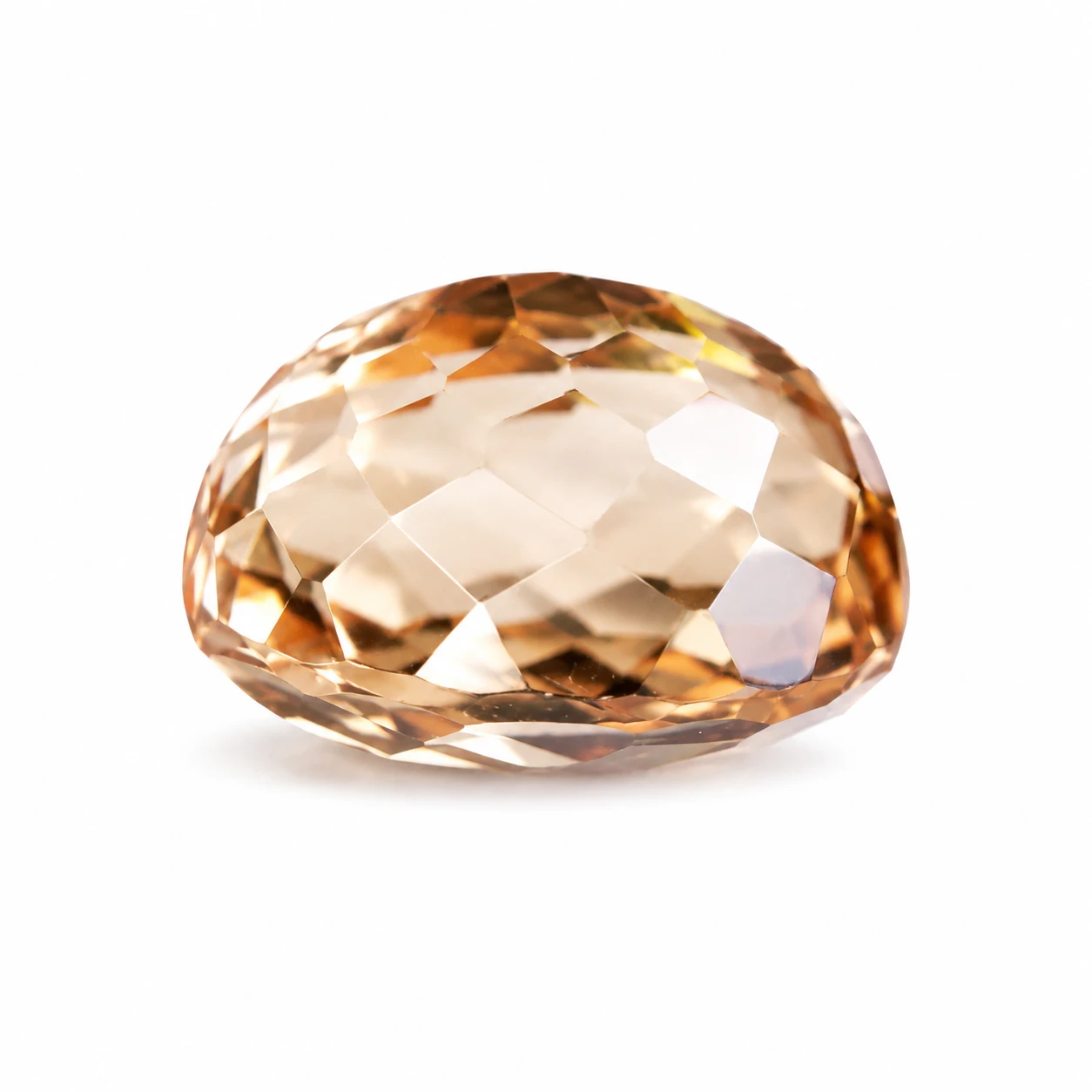 9.75 ct Natural Yellow Topaz Gemstone top