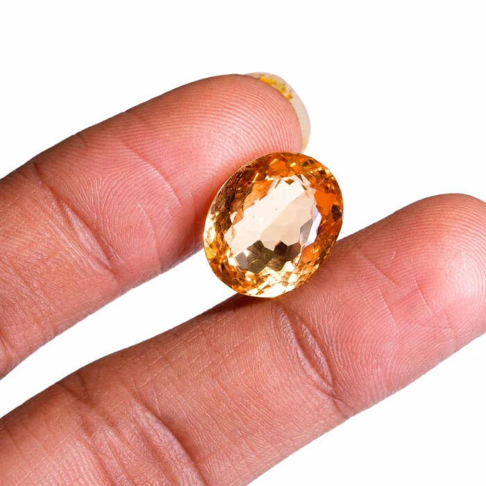Natural Yellow Topaz Gemstone – 11.90 Carat