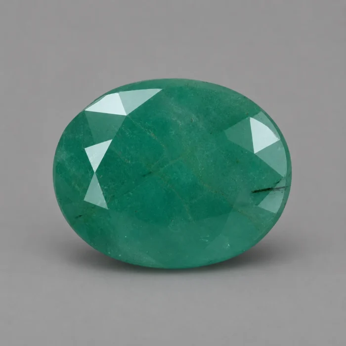 Natural Certified Green Emerald (Panna) – 6.65 carat (7.24 Ratti)