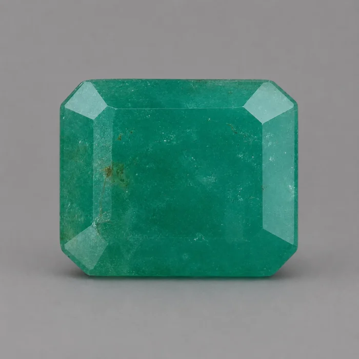 Natural Certified Green Emerald (Panna) – 6.85 carat (7.46 Ratti)