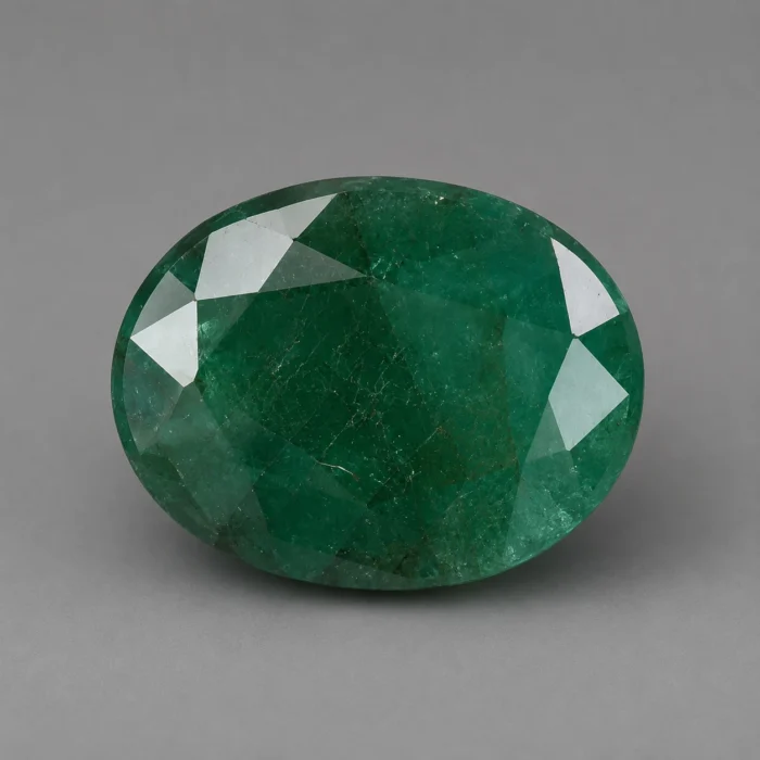 Natural Certified Green Emerald (Panna) – 7.30 ct (7.95 Ratti)