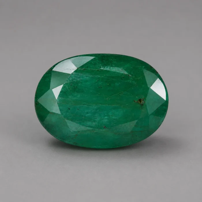 Natural Certified Green Emerald (Panna) – 8.55 ct (9.31 Ratti)