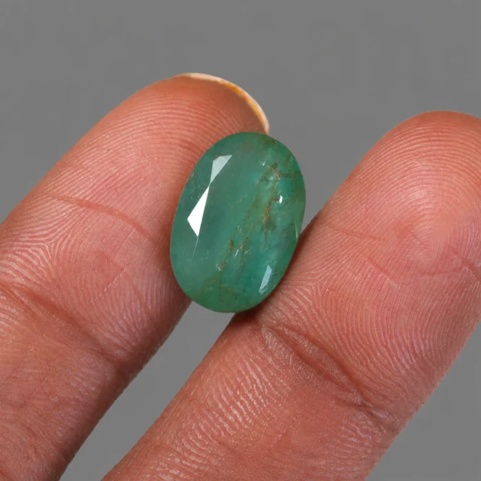 Natural Certified Green Emerald (Panna) – 4.85 ct (5.28 Ratti)