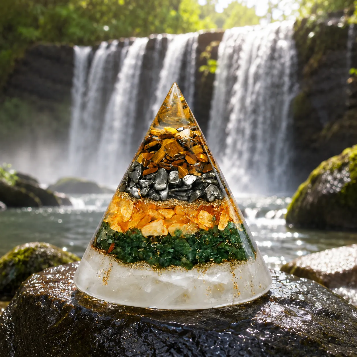 Conical Dhan Yog Pyramid secondary
