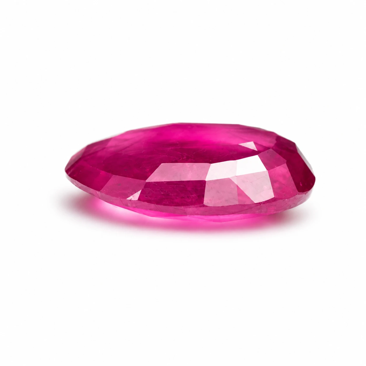6.05 ct Natural Pink Ruby stone sides